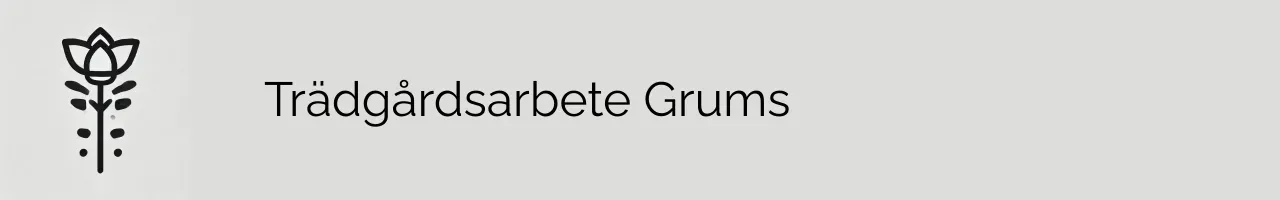 Trädgårdsarbete Grums