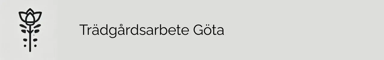 Trädgårdsarbete Göta