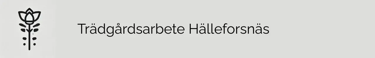 Trädgårdsarbete Hälleforsnäs