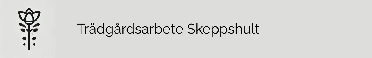 Trädgårdsarbete Skeppshult