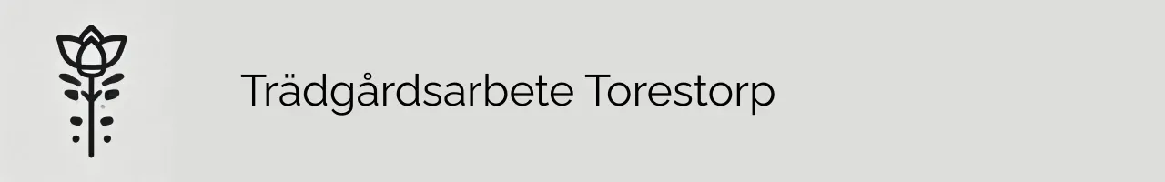 Trädgårdsarbete Torestorp