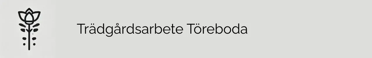 Trädgårdsarbete Töreboda